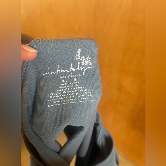 Intimately Free People Racer Back Tank Top M/L - Picture 3 of 3